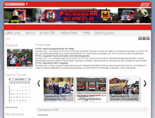 Tablet Screenshot of feuerwehr-schwelm.de